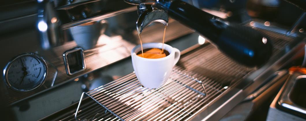 Pressurised coffee machine covered by cheap insurance