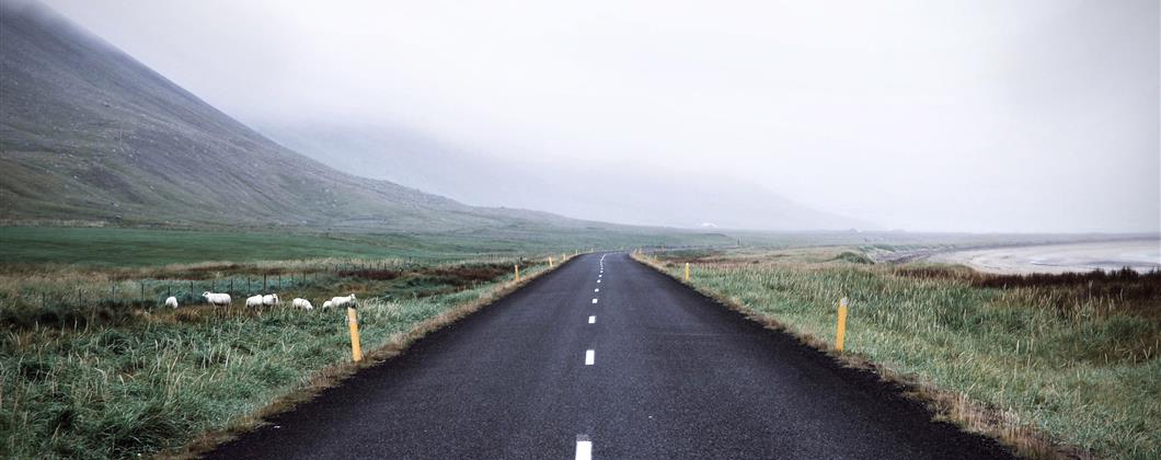 Road in Northern Ireland