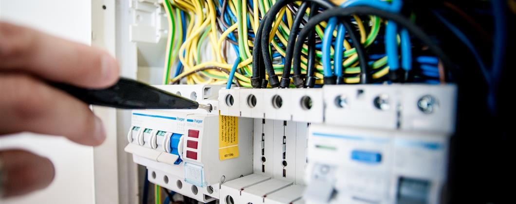 Fuse box in private rented property, covered by home insurance 