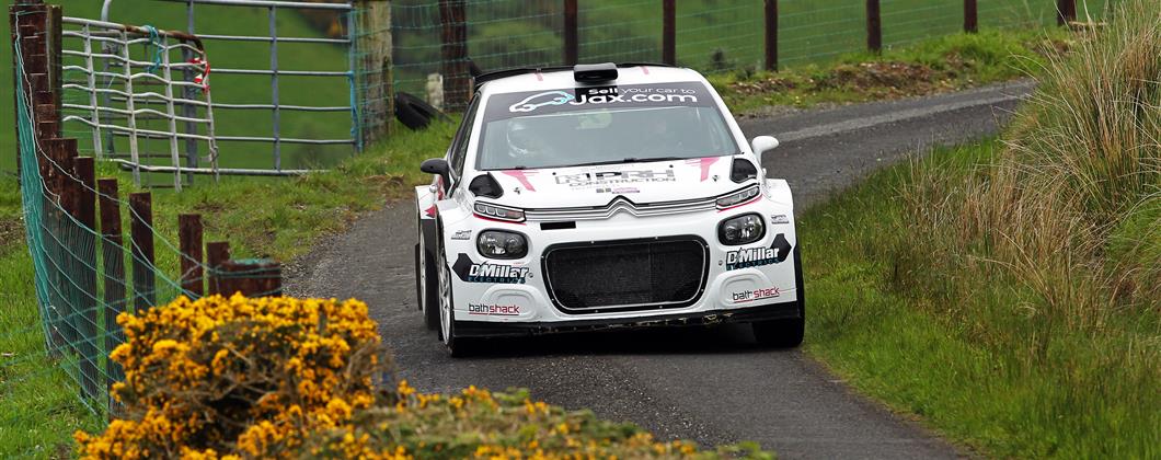 Desi Henry Heads The Field In A Citroen C3 Photo By William Neill